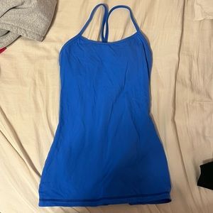 Blue Lululemon Tank